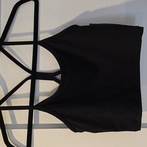 Black Yoga Crop Top Nwt